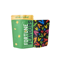 Imprimé personnalisé 3.5 3.5g 7g 14g Odeur Preuve Avec Mon Logo Refermable Enfant Preuve Aluminium Plastique Fermeture Éclair Emballage Sac Mylar