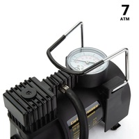 Compresseur d'air portable pour pneus de voiture en métal, 12V DC, 150 PSI, 30 L/MIN, avec moniteur de pression des pneus, temps de gonflage de 2-3 minutes, AC580