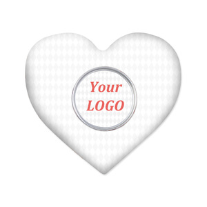 Lata en forma de corazón del fabricante, reloj, almohadas decorativas, decoración del hogar y regalos de viaje, artículos promocionales de negocios - Product Image 2