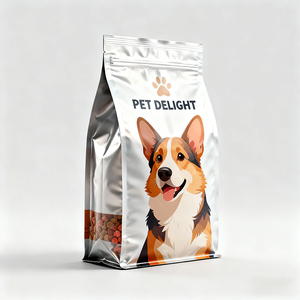 Sacchetto per Alimenti per Cani e Gatti con Fondo Piatto Riciclabile ODM OEM da 1KG-20KG - Product Image 3