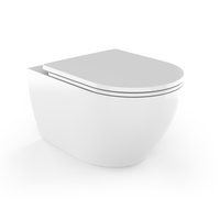 Salle de bain Toilette Lavage P Piège Wc Commode Toilette suspendue au mur Céramique Sanitaire Placard à eau Cuvette de toilette Toilette deux pièces