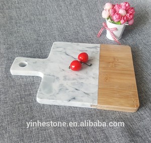 Venta caliente de la <span class=keywords><strong>cocina</strong></span> de mármol natural pastry board para picar Junta corte tablero - Product Image 6