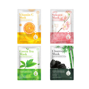 Patlayıcı yeni ürünler ipeksi ve ince hiçbir boşluk Fit Tencel su kilitleme maskesi kağıt organik nemlendirici toptan kore yüz maskesi - Product Image 5