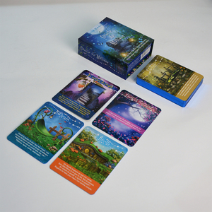 Cartes de tarot personnalisées en usine, haute qualité, pelliculage brillant, pour la croissance personnelle et la guérison psychologique, avec aimant - Product Image 3