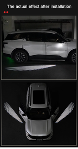 Autodragons Ranger F150 HD Rétroviseur LED avec lumière d'accueil laser, projecteur, jamais décoloré pour Mk4 Edge Explorer Taurus - Product Image 4