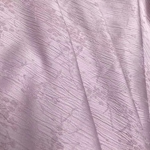 Jacquard en polyester tissé en rayonne imitée <span class=keywords><strong>250D</strong></span> avec motif de fleur de prunier dimensionnel en relief 3D texturé floral - Product Image 3