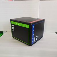 Cajas pliométricas de espuma de PVC 3 en 1 Equilibrio Ejercicio Entrenamiento físico Caja de salto pliométrico de alto rebote