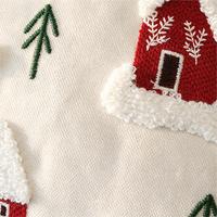 Housse de coussin décorative de Noël en promotion, style moderne et minimaliste, pour canapé, salon, chambre et cadeau de fêtes