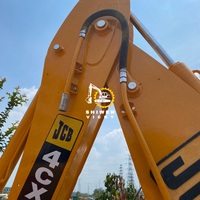 Retroexcavadora JCB 4cx chargeuse-pelleteuse d'occasion à partir de 2019, chargeuse-pelleteuse JCB originale multifonctionnelle 3CX 4CX 4x4 fabriquée au Royaume-Uni
