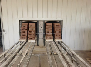 Machine à fabriquer des briques rouges, machine à briques en argile, four à briques à rouleaux de frittage, four tunnel à gaz et charbon, four à plaques de poussée à deux canaux NJBM - Product Image 2