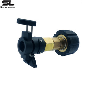 Sulai Machinery High Pressure Hose Adapter Copper Plastic Manual Car <b>Washer</b> Water Gun Inlet Connector - Product Image 1