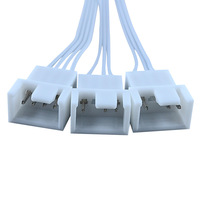 Câble répartiteur 4 broches PWM 1 vers 3 pour carte mère de bureau, fil d'extension de ventilateur CPU 4 broches avec contrôle de vitesse synchrone