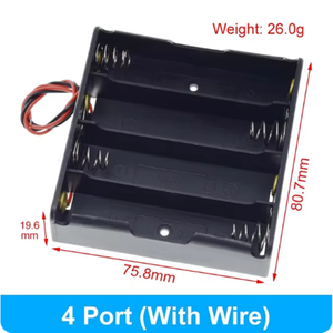 18650 scatola batteria SMD a montaggio superficiale con perni placcati in oro 1/<span class=keywords><strong>2</strong></span>/<span class=keywords><strong>3</strong></span>/4, supporto batteria con uno/doppio/tre/quattro sezioni - Product Image 5