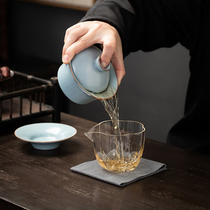 Service à thé chinois rétro en céramique Gaiwan pour la maison, <span class=keywords><strong>bol</strong></span> à thé - Product Image 3