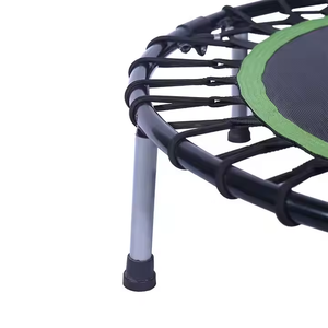 <span class=keywords><strong>300</strong></span> Lbs Mini Trampoline pour Adultes Intérieur Petit Rebounder Exercise Trampoline pour Workout Fitness - Product Image 4