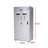 Panneau de commande de compresseur à transformateur automatique triphasé 380V/400V 115KW 242A en acier inoxydable robuste, démarreur autotransformateur IP