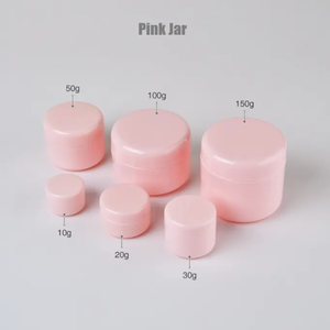 PP givré transparent rond vide 10g 20g 30g 50g 100g 150g 200 ml 250 g pot de crème pour cheveux en plastique - Product Image 5