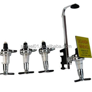 Extreme Beer <span class=keywords><strong>Fest</strong></span> Dispensador de vino y licor Tablero de logotipo Soporte de estante de mesa de bebida de metal con bomba para uso en <span class=keywords><strong>bar</strong></span> o fiesta - Product Image 5