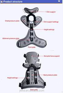Ortesis Cervical y Torácica para Tratamiento de Tracción, Postura Correcta, Fijación Ortopédica para Cabeza, Cuello y Pecho - Product Image 2