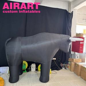 Gran oferta de países europeos, traje inflable, traje de toro inflable de Color negro para Pasodoble - Product Image 5