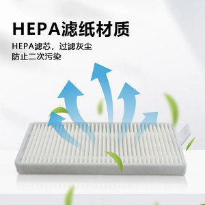 ยูฟี่ โรโบวัค L35 แผ่นกรองเฮปา 110 มม. X 47 มม. ไส้กรองทดแทนประสิทธิภาพสูงสำหรับใช้ในบ้าน - Product Image 3