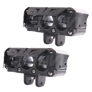 Dual Color Motor Bike <b>Led</b> Headlight <b>Mini</b> Driving Bulb for Motorcycle <b>Led</b> <b>Light</b> Spot <b>Light</b> Waterproof Automotive <b>Led</b> Head <b>Lights</b> - Product Image 1