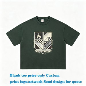 <span class=keywords><strong>T</strong></span>-<span class=keywords><strong>shirt</strong></span> unisexe <span class=keywords><strong>blanc</strong></span> 100 % coton, coupe ample, style américain, lourd et délavé, avec motifs personnalisables gratuits - Product Image 1