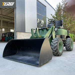 YUANGONG Mesin Konstruksi <span class=keywords><strong>Wheel</strong></span> <span class=keywords><strong>Loader</strong></span> Listrik Bertenaga Baterai Mini 0.8ton 800kg <span class=keywords><strong>Loader</strong></span> Listrik Dengan Bucket - Product Image 2