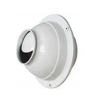 Usine bon prix aluminium Jet buse d'air diffuseur boule tête d'aération réglable Spot Jet diffuseur
