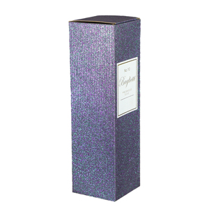 Boîte en papier laminé mat personnalisable pour l'emballage du vin, matériaux recyclés, fermeture magnétique, caractéristiques estampées en relief - Product Image 3