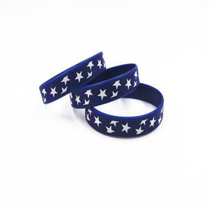 Vente en gros de bracelets en silicone Articles publicitaires de mode Sérigraphie Bracelet "Connaissez votre valeur" Produit promotionnel Chine - Product Image 5