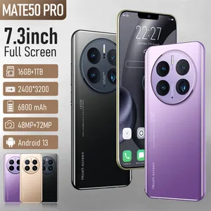 7.3英寸128G廉价mate50 Pro全球ROM Oneplus 8 pro 5g手机12gb 256gb/8gb 128GB 6.78 "120Hz 865 48MP