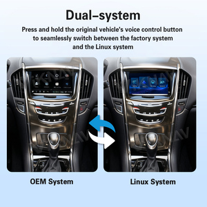 อะแดปเตอร์ Viknav Wireless CarPlay Android Auto ระบบ Linux สำหรับ Cadillac ATS-L ปี 2014-2020 กล่องเชื่อมต่อ Linux พร้อมตัวถอดรหัสไร้สาย - Product Image 4