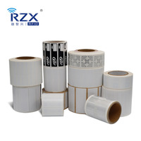 Tamaño personalizado pasivo 860-960 MHz Higgs 9 UHF Chip RFID rollo de papel inteligente UHF RFID etiqueta/pegatina/etiqueta H9 9654/9503/9662/9640 etiqueta
