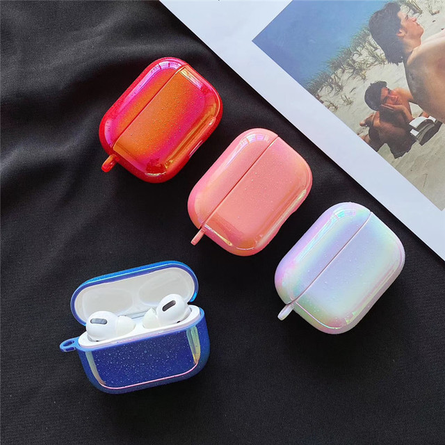 For Apple pro headset case electropods laser simple for airpods 1 2 generation for airpod pro 2 gen 3 protection cases
