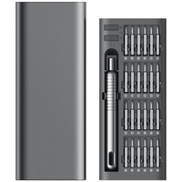 Ensemble de tournevis électrique semi-automatique 36 en 1 industriel 1300 tr/min Kit de tournevis sans fil pour l'entretien des ordinateurs et des appareils mobiles