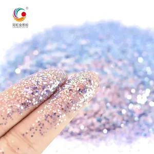 Loose Cosmetic Glitter 2020 Hot Selling GH7018 Colorful Glitter Powder Clear Nail Party Decoration Stage Cosmetic Loose Eyeshadow Pigment