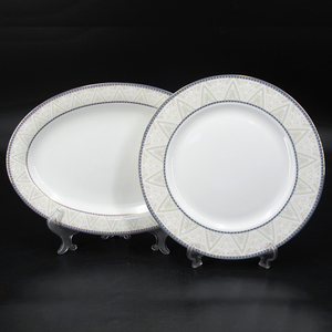 2020 High Quality Oval 20pcs Porcelain <strong>Bone</strong> <strong>China</strong> <strong>Dinner</strong> <strong>Set</strong> for 4 People - Product Image 2