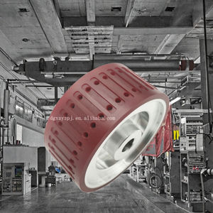 Nouvelle roue d'aspiration en caoutchouc ABC personnalisée, haute durabilité, rouleau de transfert d'encre pour machine à plier STAHL, industrie du papier d'emballage 3 - Product Image 3