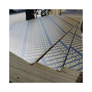 Ván ép cho bê tông E0 WBP Poplar Doanh hình thức cho biển ván ép 18mm đen phim mặt cho xây dựng màn trập bảng - Product Image 1