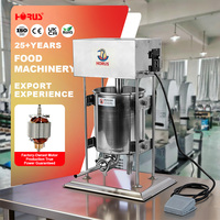 Horus 10L Machine à farcir les saucisses électrique commerciale automatique pour utilisation en restaurant