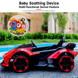 Trẻ Em Điện Động Cơ Lớn Đi Xe Điện Bãi Biển Trên Xe Bốn Bánh Xe Xe Máy Quà Tặng Cho Trẻ Em Trượt Xe Với Âm Nhạc Đèn - Product Image 3