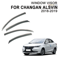 Deflectores de Ventana Laterales a Medida para Changan Aslvin 2018-2019, Protectores de Lluvia, Visera para Ventana