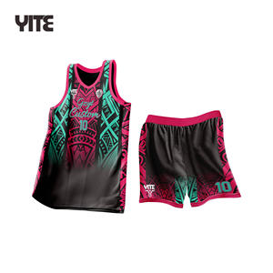 Jersey basket pria, pola Maori dapat disesuaikan, untuk pria, ukuran Plus, seragam bersirkulasi, desain untuk dewasa - Product Image 2