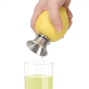 Hand Juicer Juice Squeeze For Lemon Pourer Screw Manually Orange Limes Citrus Fruit Tool Stainless Steel