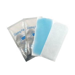 HODAF OEM Hojas de tiras refrescantes para la frente Parche de gel refrescante para bebés Niños Adultos Parche refrescante para la fiebre de yeso fresco - Product Image 2