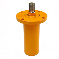 Vente directe usine – Nouveau cylindre hydraulique miniature à double effet, alésage 63 mm, tige 35 mm, course 50 mm, pour applications industrielles (référence 45) # Acier