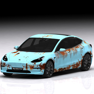 Wrapmaster Film de protection de voiture personnalisé en PVC anti-rayures, anti-UV et anti-IR, changeant de couleur et résistant au sable - Product Image 1