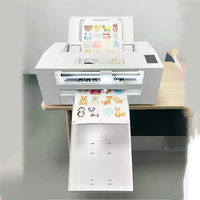 Plotter de corte automático de doble cabezal con pantalla táctil de 1200 mm/s, máquina troqueladora de papel adhesivo personalizada