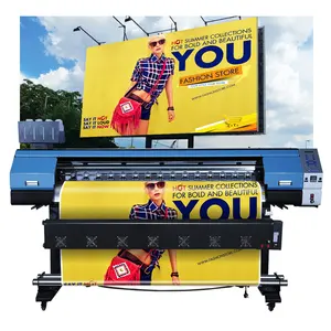 Digital 1.6m Eco Solvent Printer i3200 Printhead Vinyl banner Canvas Sticker printing machine